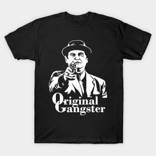 Joe pesci vintage movie art black art gangster T-Shirt